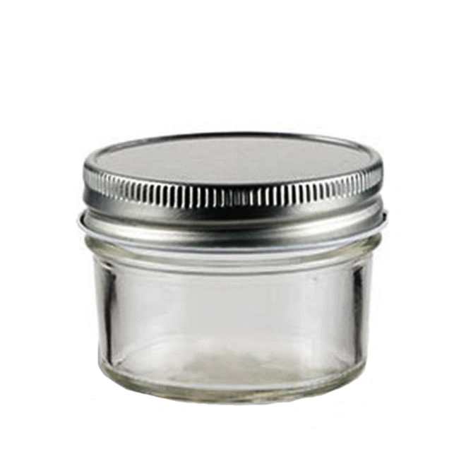 Clear Jam Baby Food Grade Caviar Cake Dessert Glass Jar Container with Lid