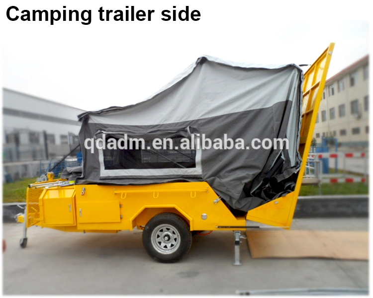 Factory Direct Customized Camper PVC Tent Travel Semi Trailer