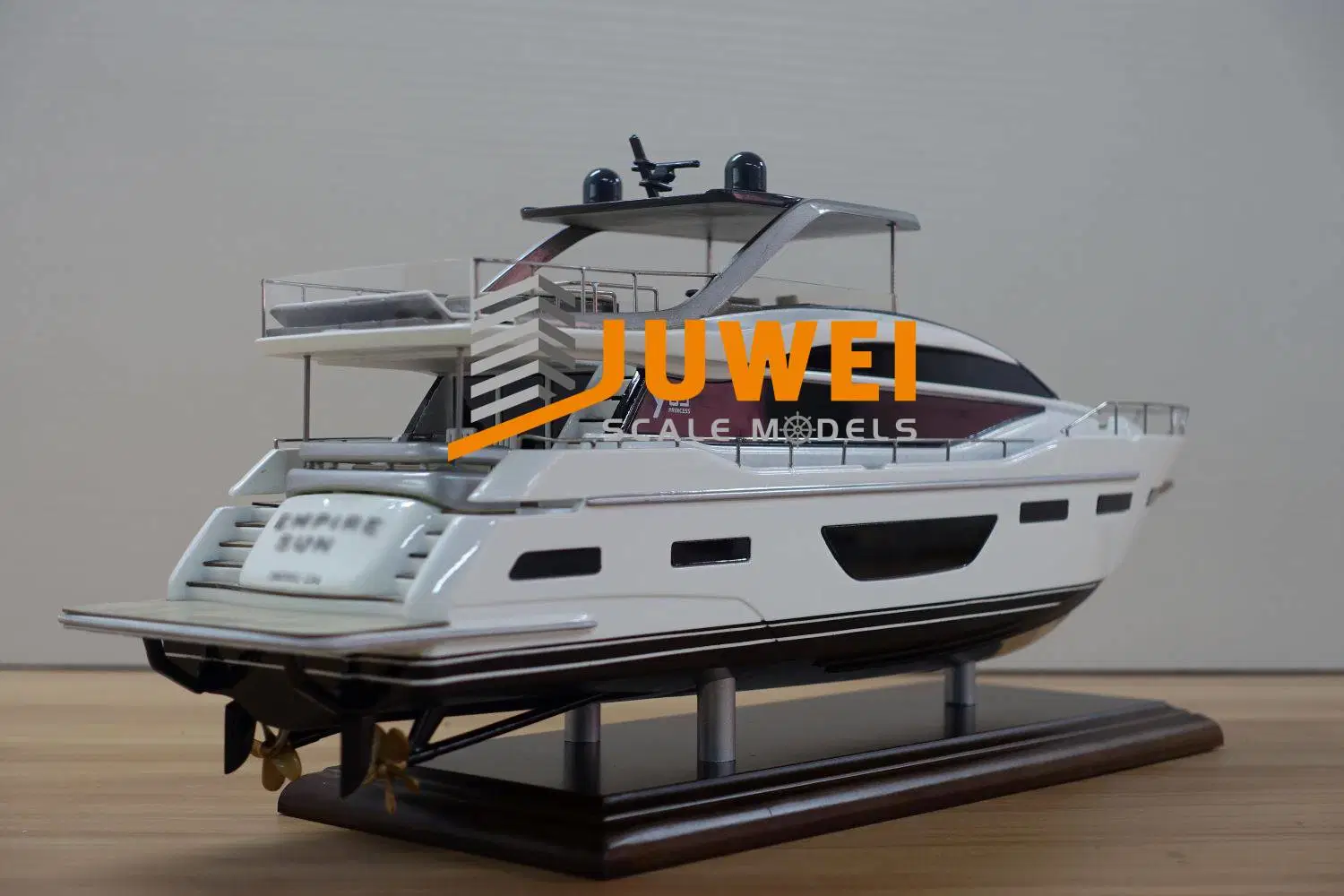 Miniatur-Yacht-Modell Schiffsbauer (JW-223)