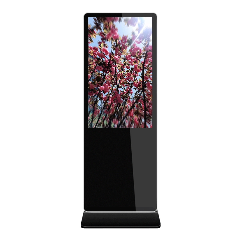 32 Inch Commercial Advertising Screen Totem LCD Floor Stand Digital Signage