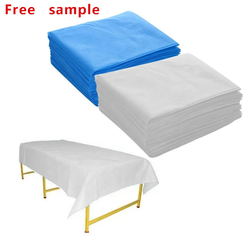 Disposable Colorful Massage Table Sheets Bed Covers Non-Woven Bed Sheet