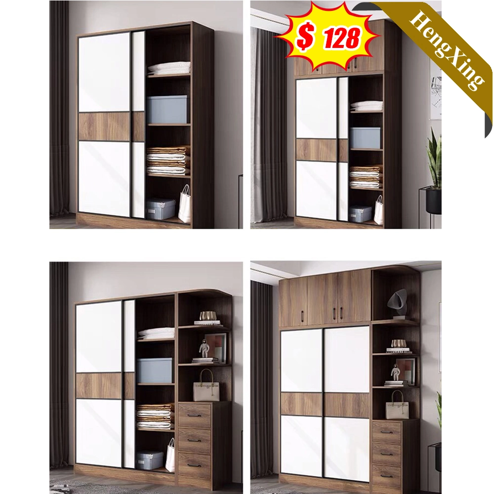 Factory Price Home Furniture Bedroom Cabinet Multi Use 2 Doors Wooden Furniture Wardrobe