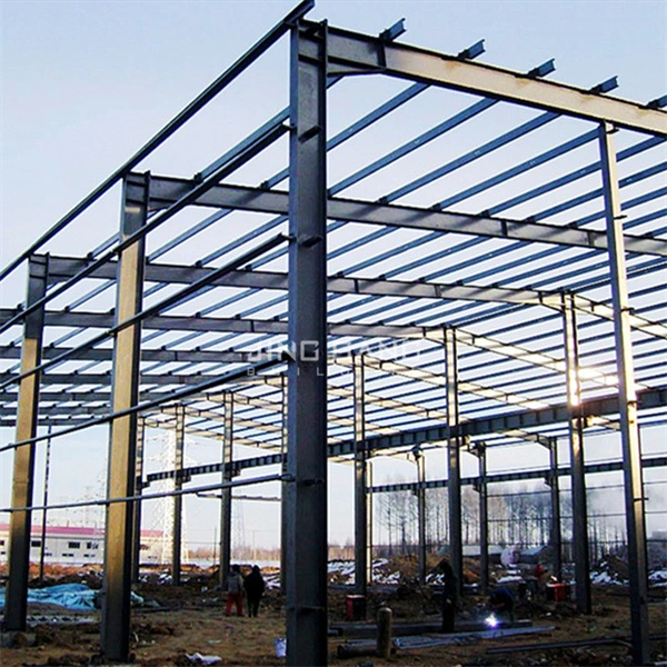 Steel Structure Metal Frame Prefab Hangar Shed for Workshop Warehouse Building