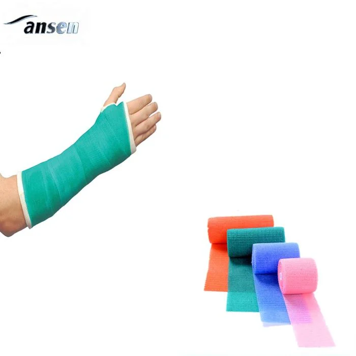 Multi Size Medical Orthopedic Fiberglass Casting Splint for Body Parts Medical Bandages