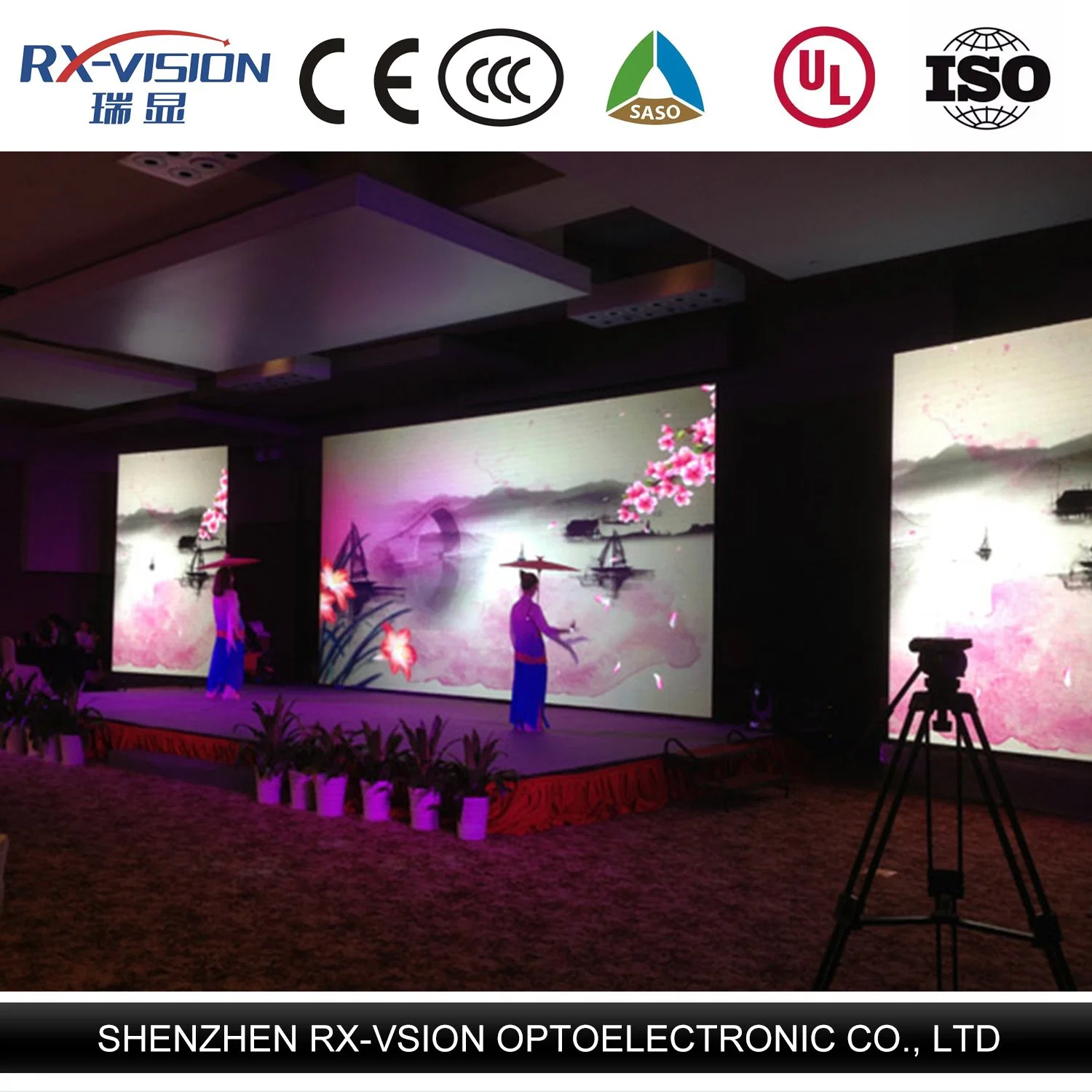 High Resolution P3 Pitch 3.9mm LED Video Wall Price P3.91 Indoor Rental LED Display,