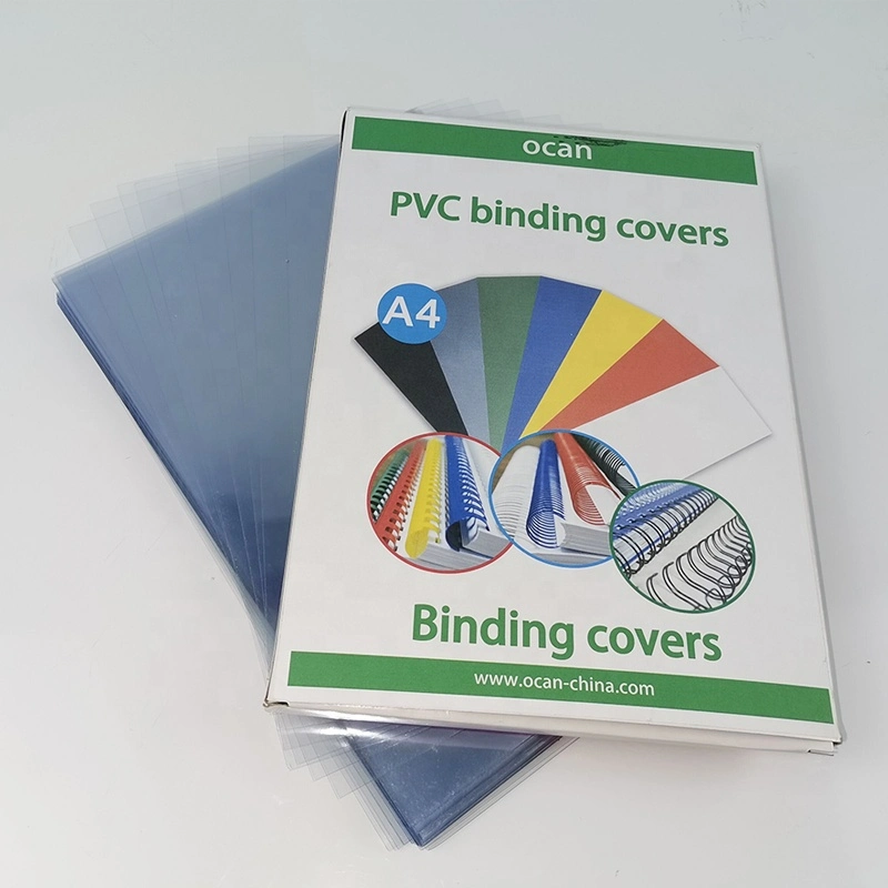 A4 A3 200micron Binding Cover Rigid PVC Sheet