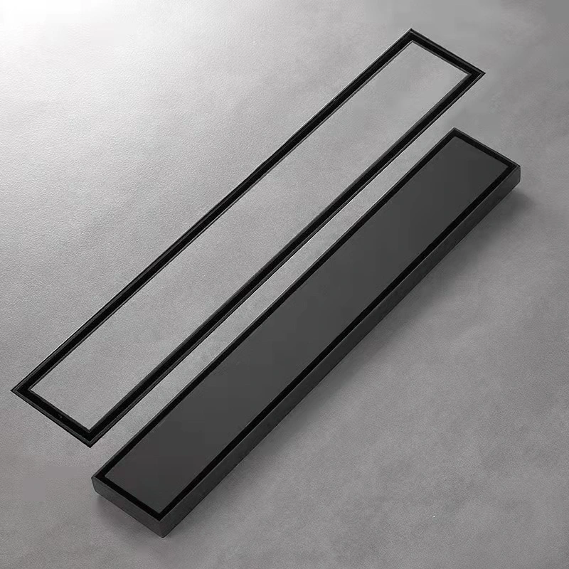 Long Stainless Steel Custom Linear Shower Drain for Bathroom Floor Drain