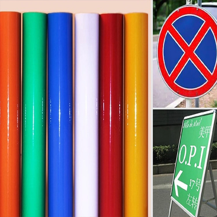 PVC Pet Acrylic Reflective Sheeting for Vehicle Conspicuity Tape Traffic Safety Signs