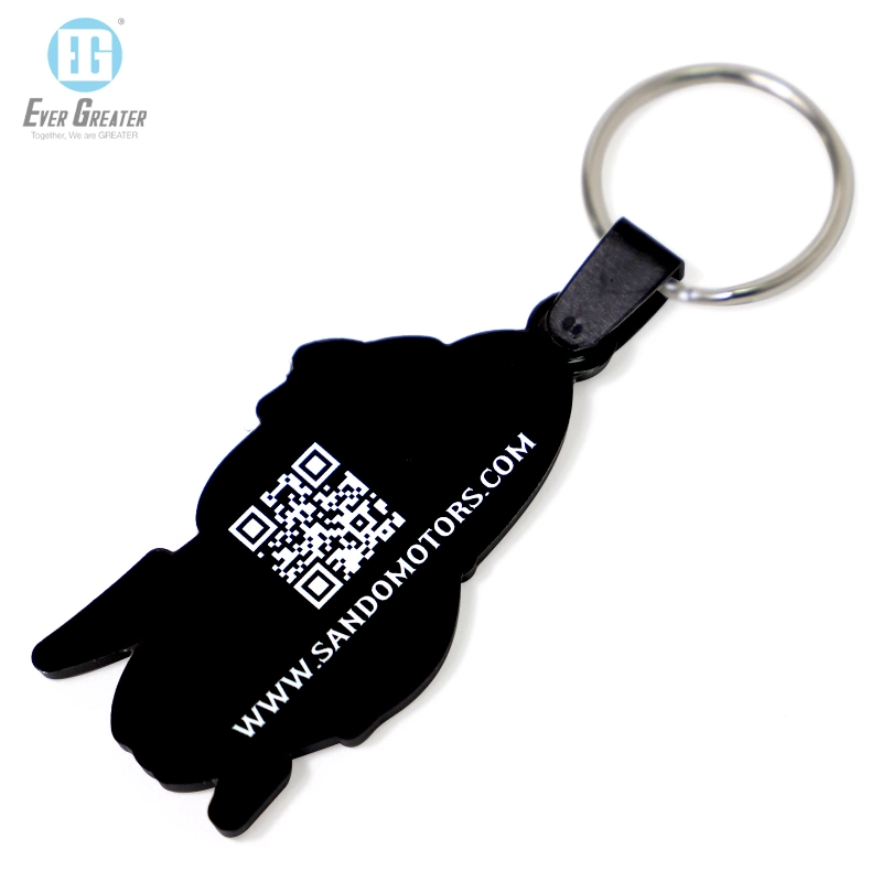 Souvenir Keychain Personalized Rubber Keychain