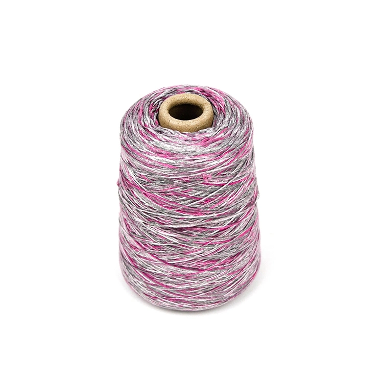 Kingeagle Wholesale/Supplier 100% Acrylic Dyed Fancy Tape Yarn for Crochet