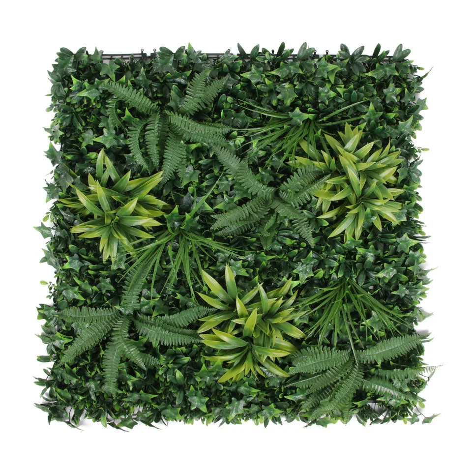 Landscaping Artificial Boxwood Hedge Green Panel Vertical Plant Wall for Garden Backyard Home Decorations