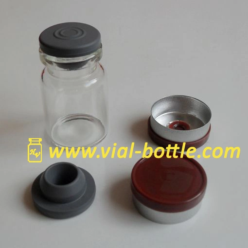 2ml Antibiotic Bottle with Rubber Stopper and Flip Crimp Top