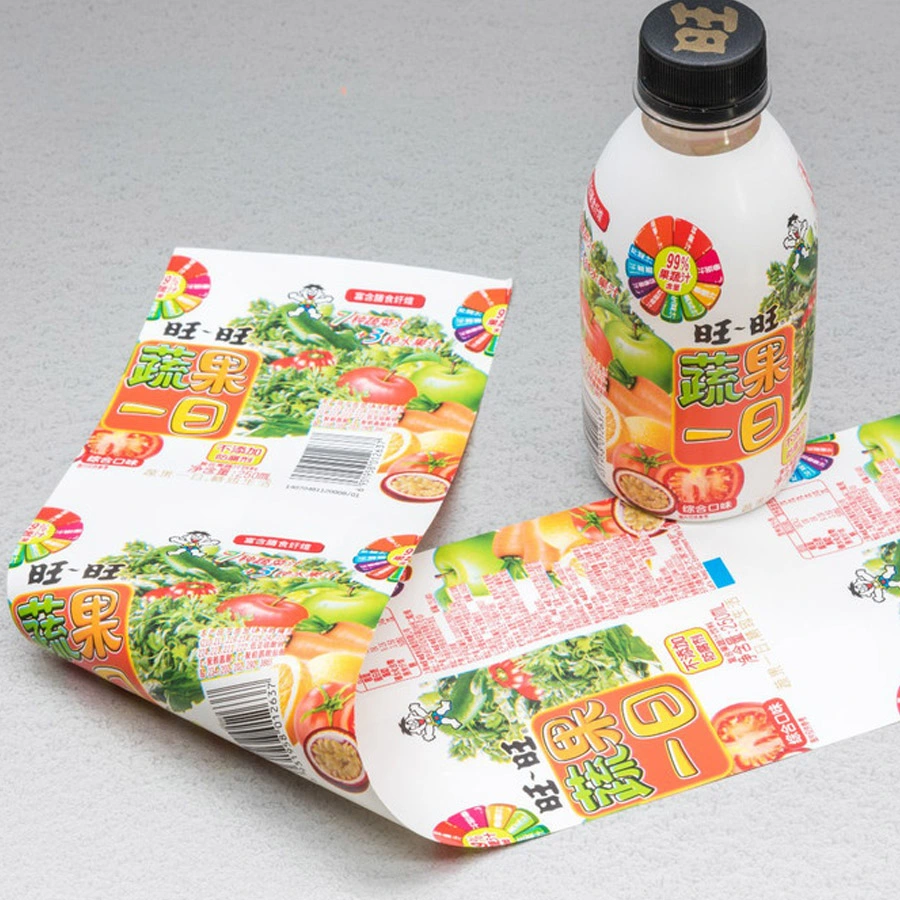 Custom Plastic PVC Heat Shrink Wrap Sleeves for Bottle Labels