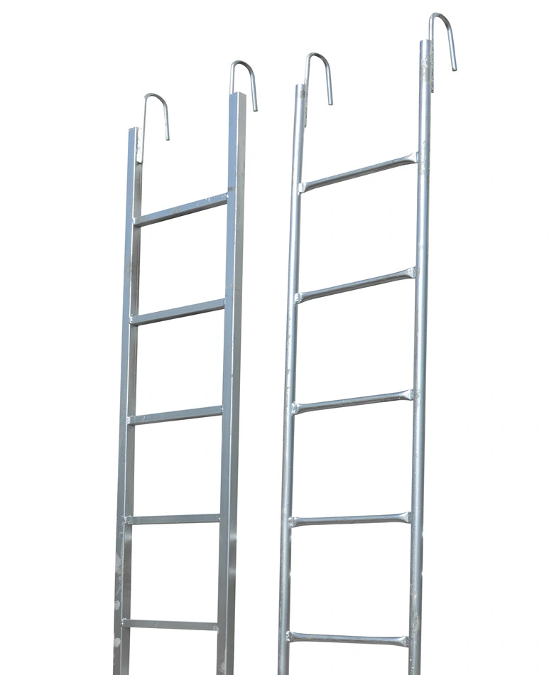 Galvanized Scaffolding Step Stairs Steel Monkey Ladder for H Frame