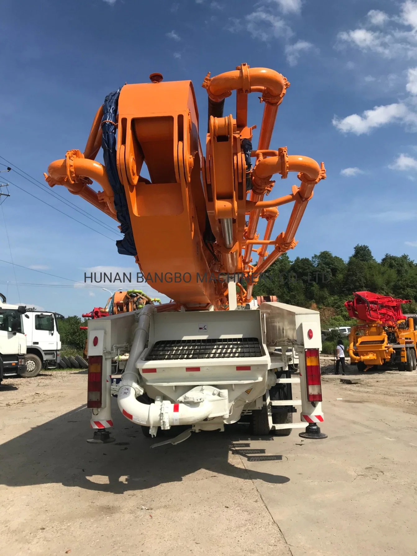 52m Zoomlion Mobile Concrete Pump Truck