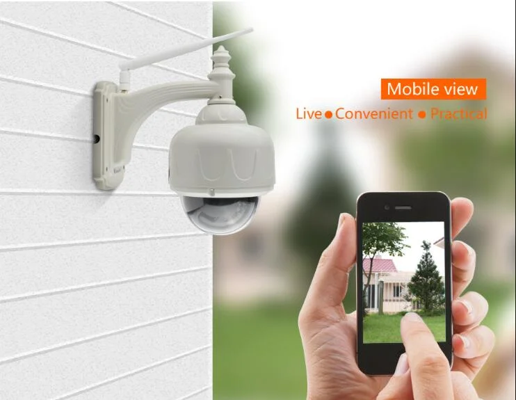 La cámara de vídeo CCTV IP WiFi exterior resistente al agua de la cámara de seguridad, la cámara CCTV Proveedor
