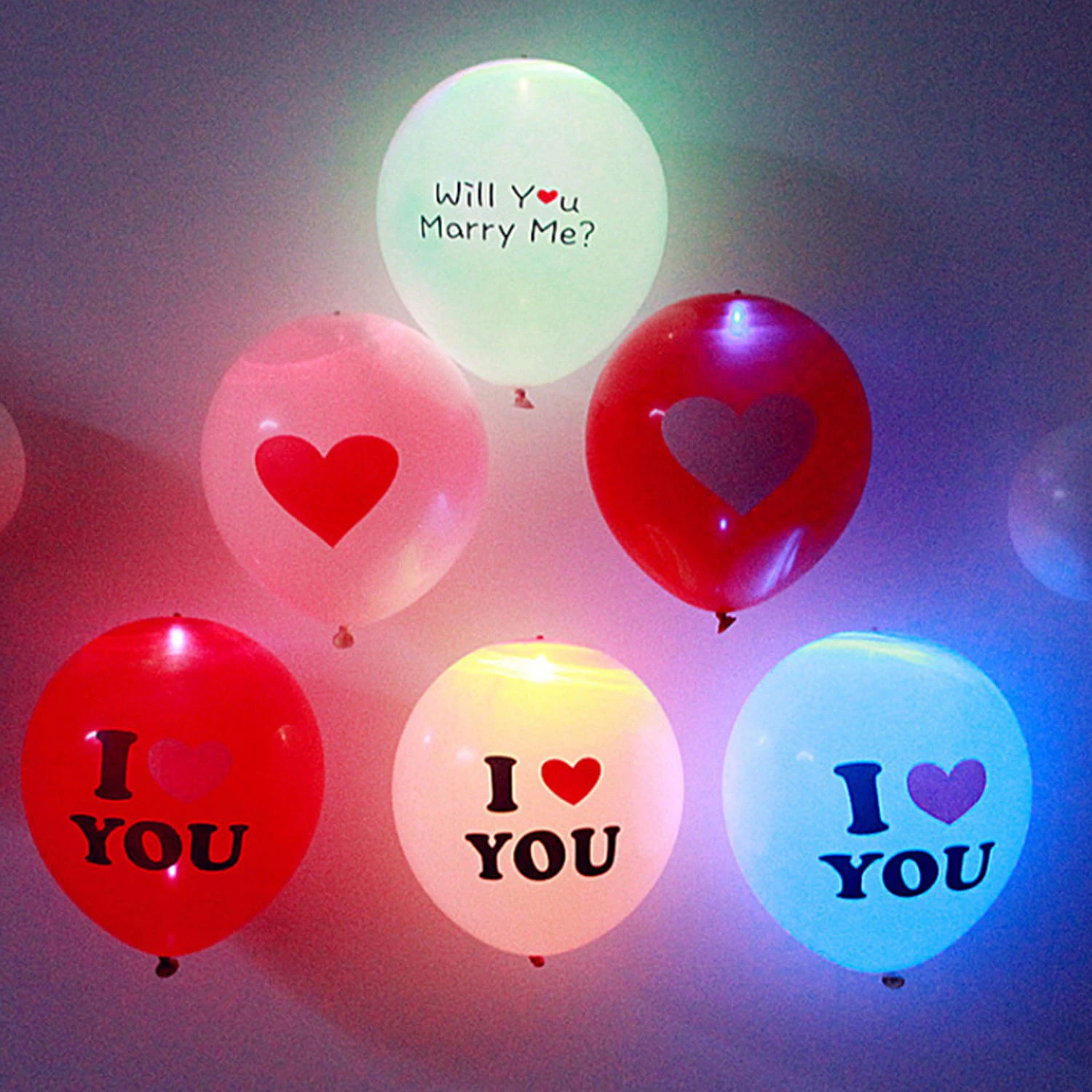 LED Light up Balloon Glow in The Dark Party Supplies