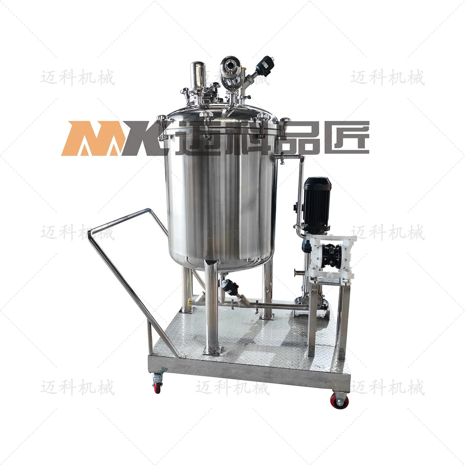 Maike Machinery Automatic Mobile CIP Cart / CIP Clean System for Fermenter Tank