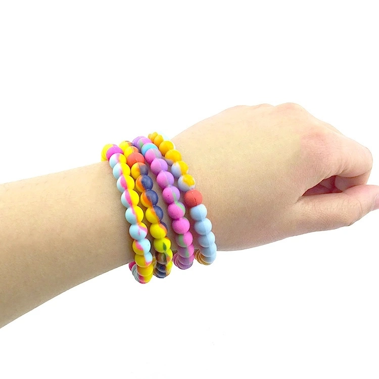 Silicone Pearl Bracelet Creative Jewelry Wristband