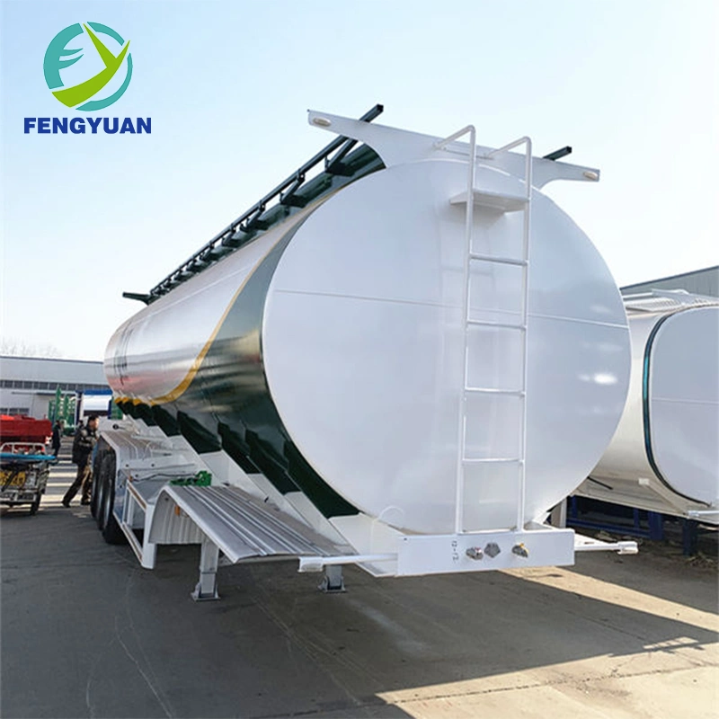 3 Axles Transport Liquid Chemical Acid Fuel Oil Petrol LPG Gas Tank Semi Trailer with Top Quality