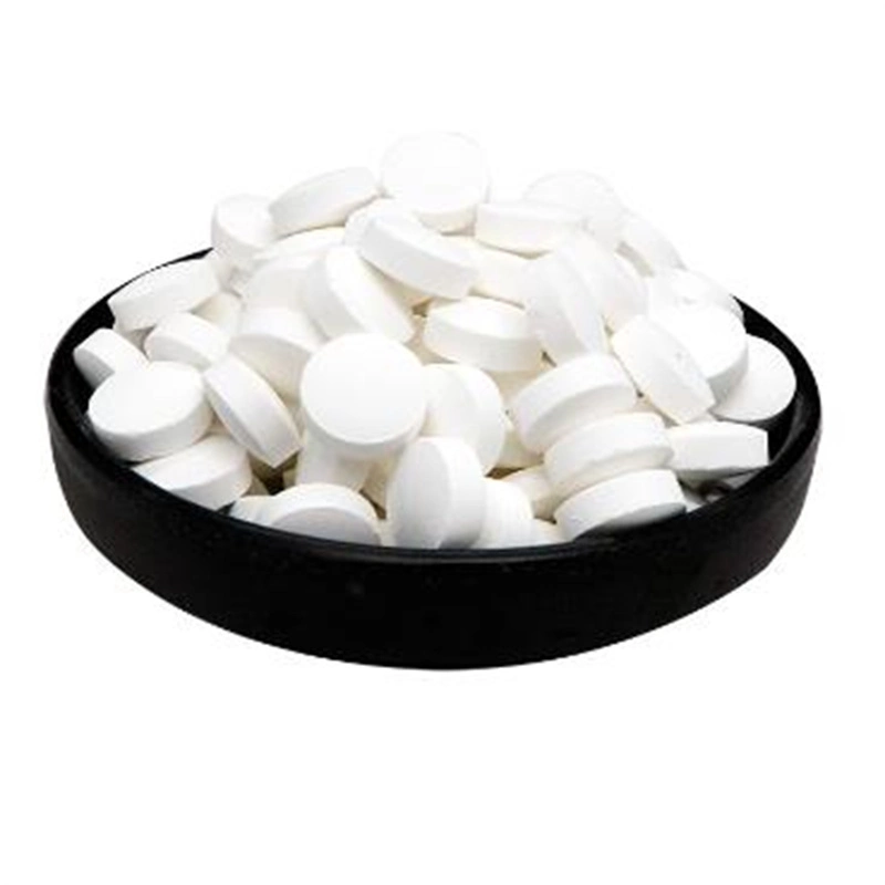 Multifonctionnel 200g acide trichloroisocyanurique Pearls poudre cubique TCCA 90% Tablettes de chlore granulaire pour la piscine