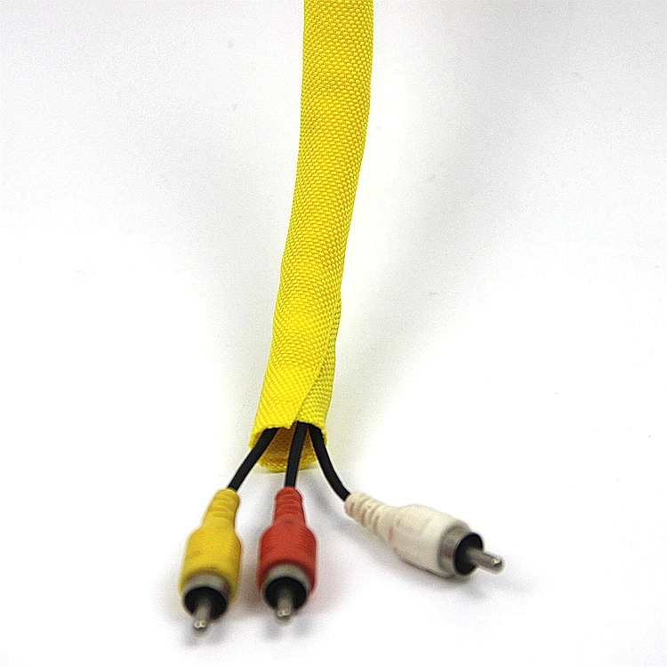 Insulation Wear-Resistant Fire Self-Winding Braided Split Cable Sleeve