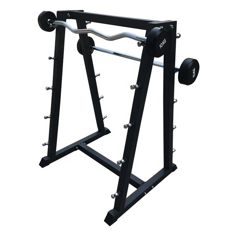 Gym Home Wall Mounted Barbell Bar Rack Stand Storage Weight Set Holder Fixed Barbell Rack Stand