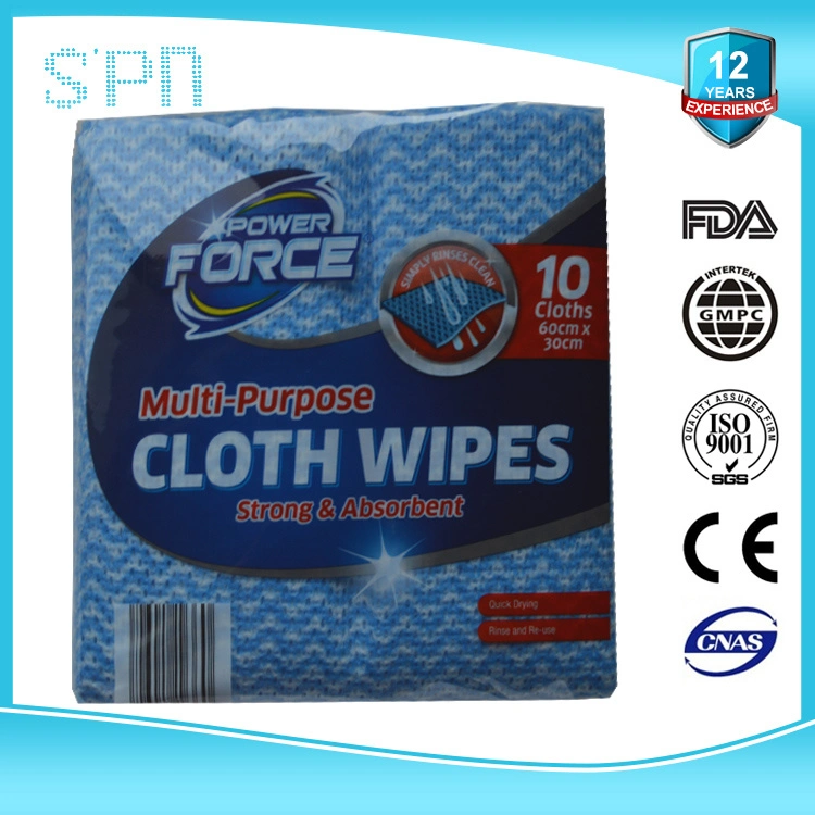 Special Nonwovens Eco-Friendly Cotton Easy to Clean and Dry Disinfect Soft Kitchen Cleaning and Leather Care Wipes