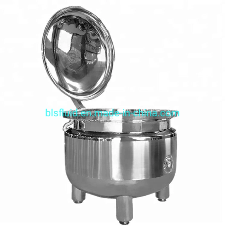 Food Grade Stainless Steel 200 Liter Industrial Electric Pressure Cooker