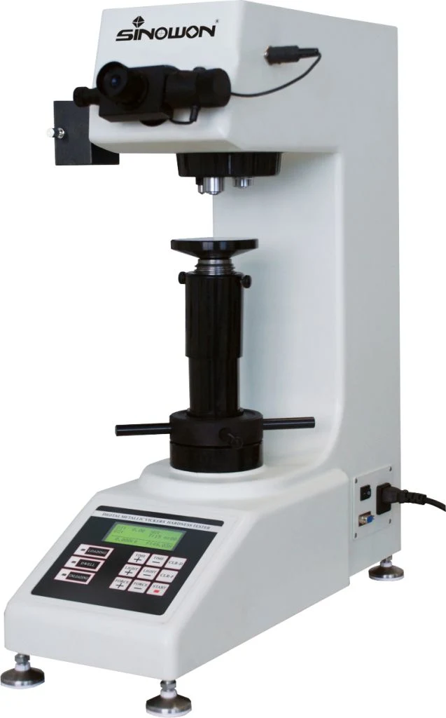 Max Loading 5kgf Digital Vickers Hardness Tester with Auto Turret and Printer