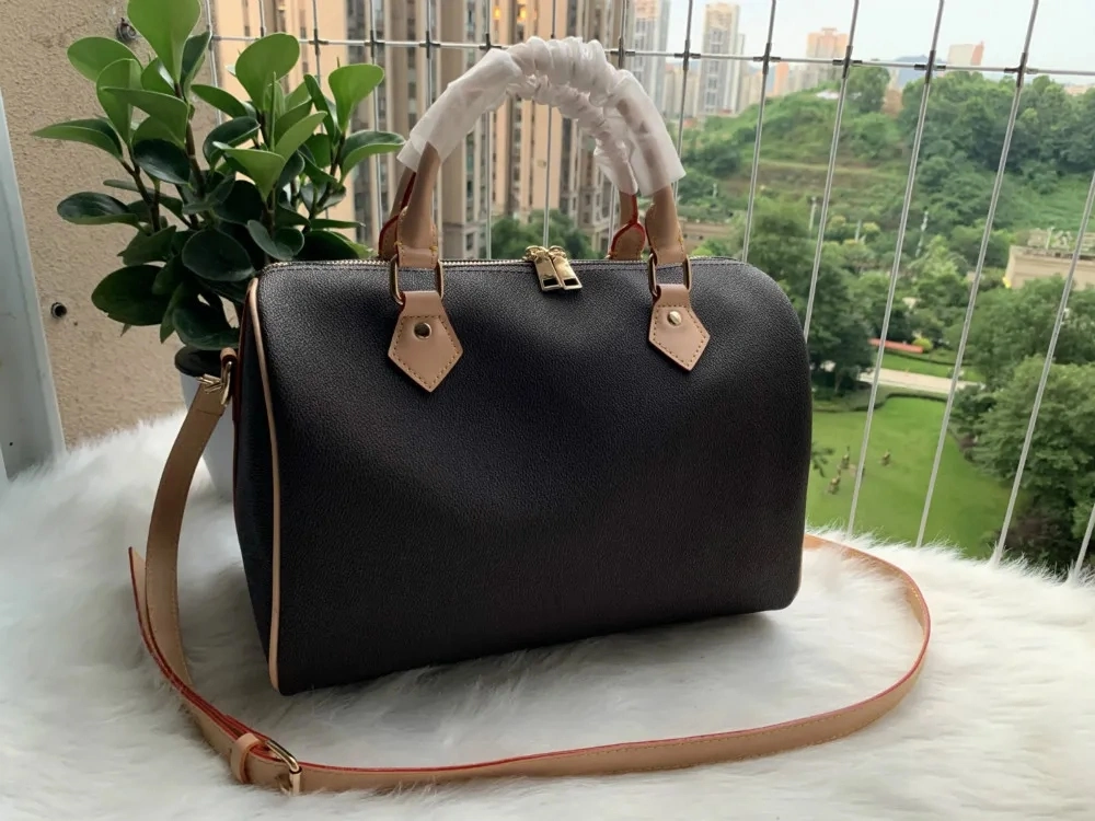 Diseñador bolso mujer bolsos bolsos de cuero auténtico flor femenina señoras bolso Mens billeteros