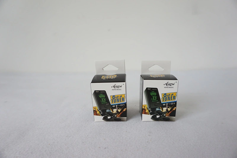 Aiersi Hot Sale Digital Clip Chromatic Tuner for Guitar, Ukulele, Bass, Violin