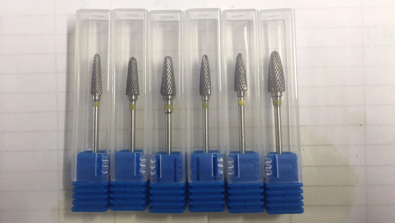 Cylindrical Shape Round End Carbide Bur Sc Dental Lab Burs