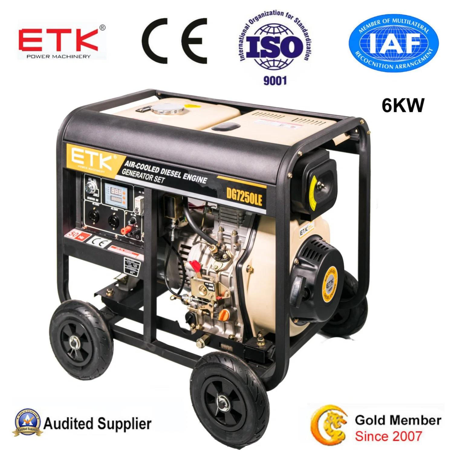 Safety & Security Protections Electric Generator (6KW)