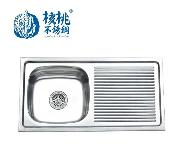 Kitchen Sink Factory Single Bowl Single Drain Stainless Steel Sink OEM Wls8643