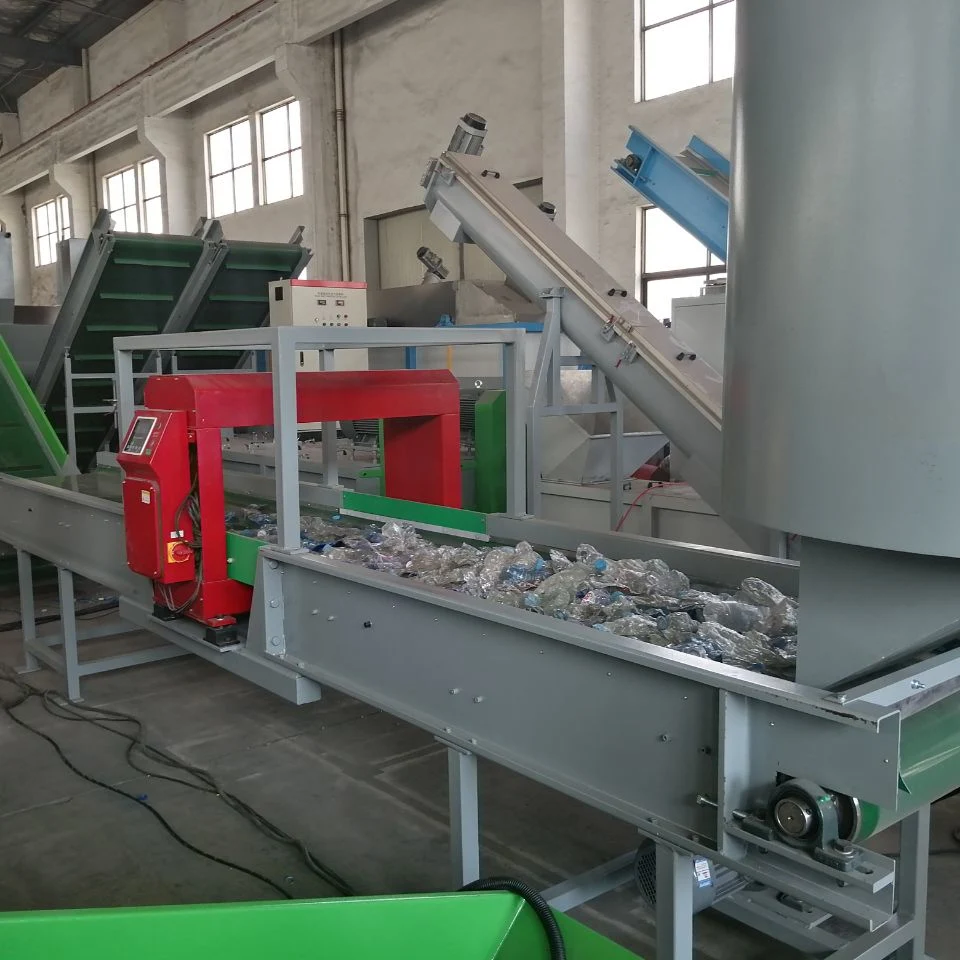 Used Pet Bottle Crushing Recycling Washing Cleaning Drying Machine