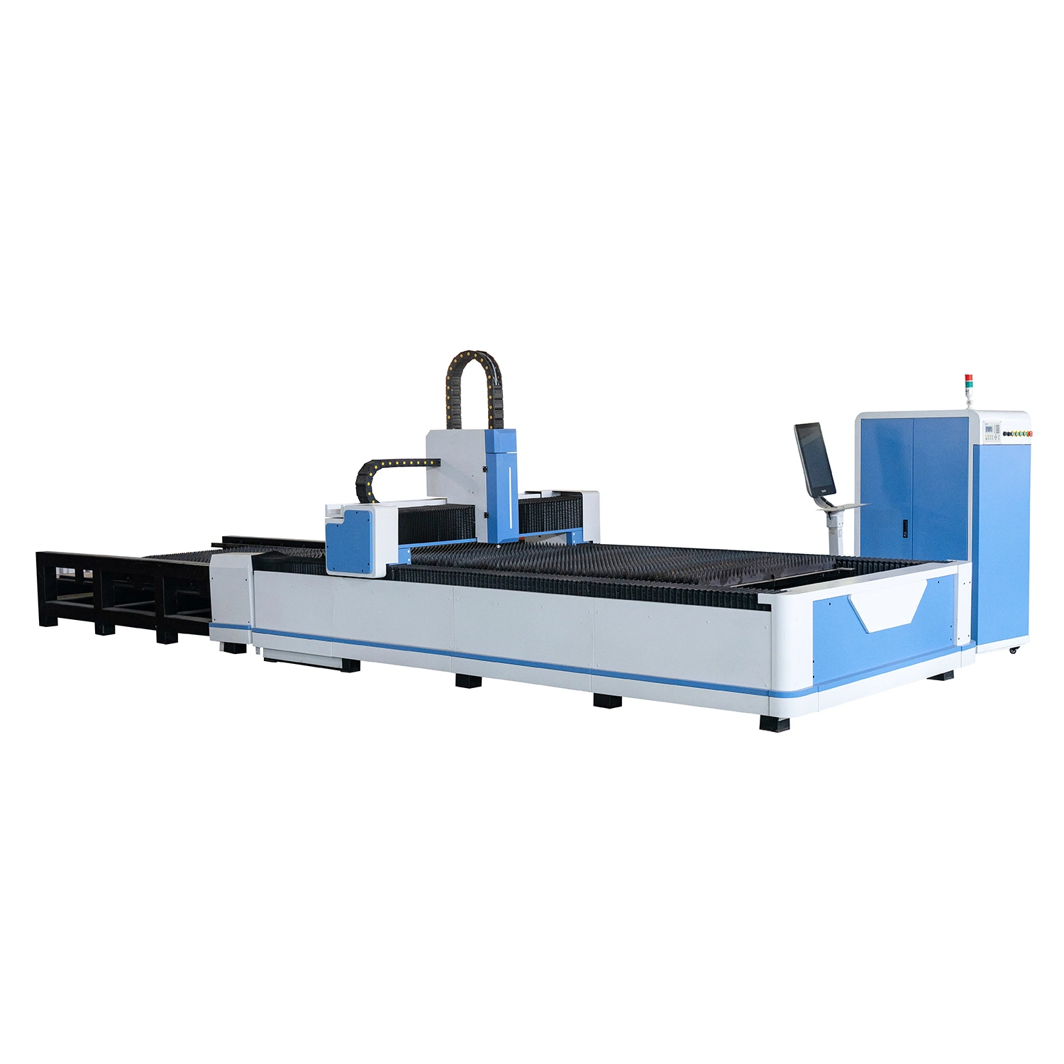 Machine de découpe laser CNC en fibre métallique de 1000W 2kw pour l'aluminium, l'acier au carbone et l'acier inoxydable. Découpeuse laser pour feuilles. Fabriquée en Chine à prix abordable.