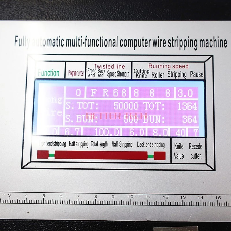 Electric Multi-Conductor Cable Cutting and Stripping Machine Wire Twisting Machine