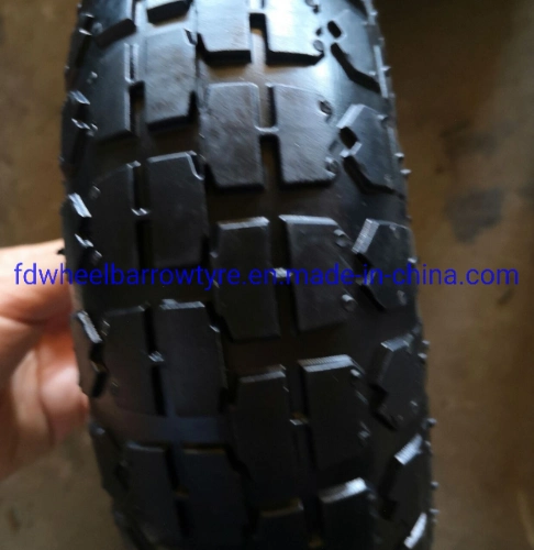 3.50-4 Pneumatic Rubber Wheel Used for Tool Carts