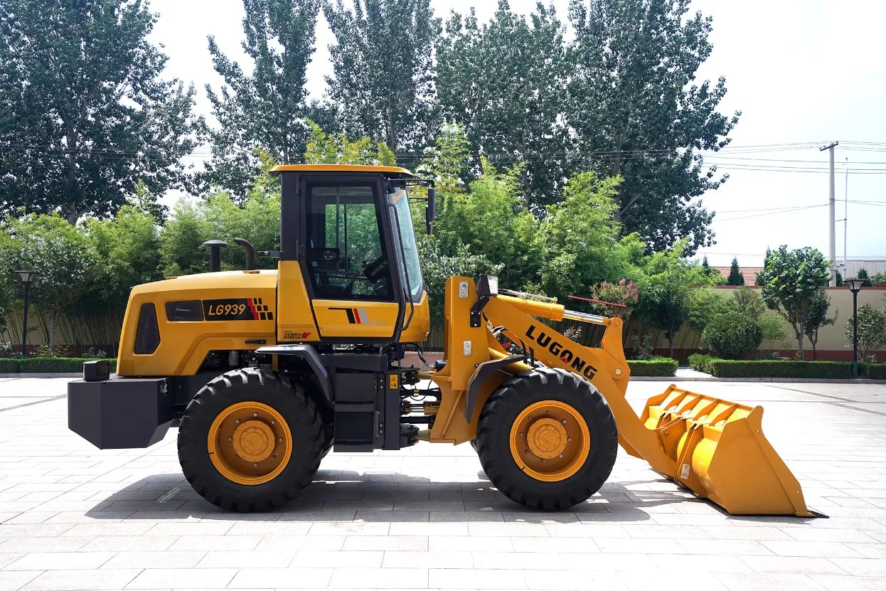 Lugong 2 Ton Multi-Function Wheel Loader for Construction Purpose