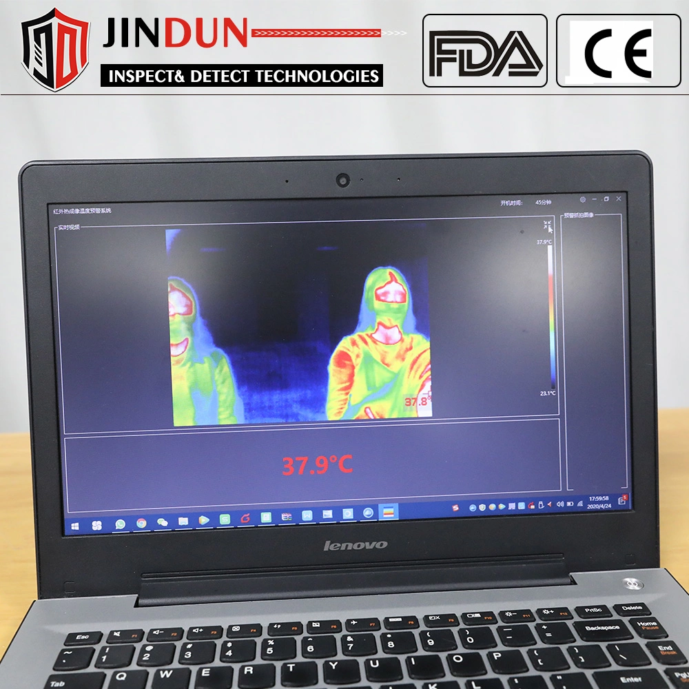 Infrared Thermal Imaging IP Camera for Human Body Temperature Detection