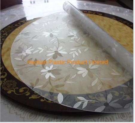 2mm 3mm Clear Plastic Fabric PVC Table Cloth