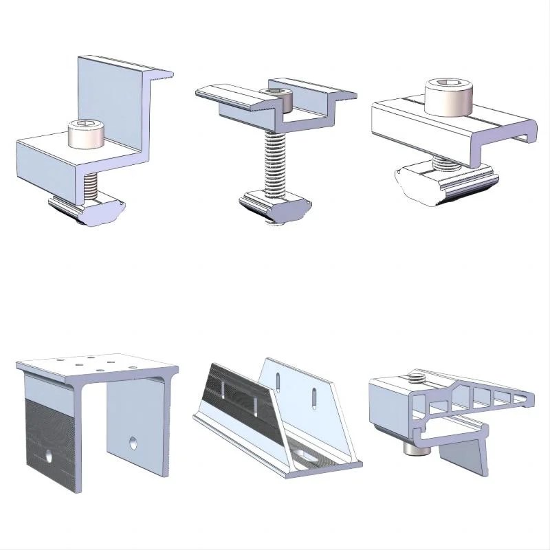 Aluminium Waterproof Home Solar Power Panel Mounting System Bracket Structure Racking Carport