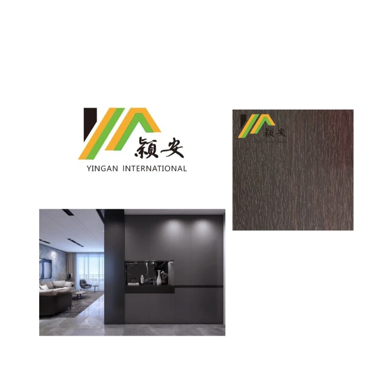 Wood Pattern PVC Film Coated Steel Sheet Color Laminated Steel Plate for Wall Panel