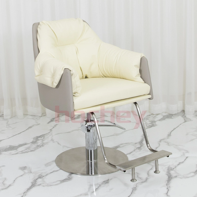 Hochey Medical High Quality Hydraulic pump Chair Chair Chair Chair كرسي حلاقة بسيط الأسلوب