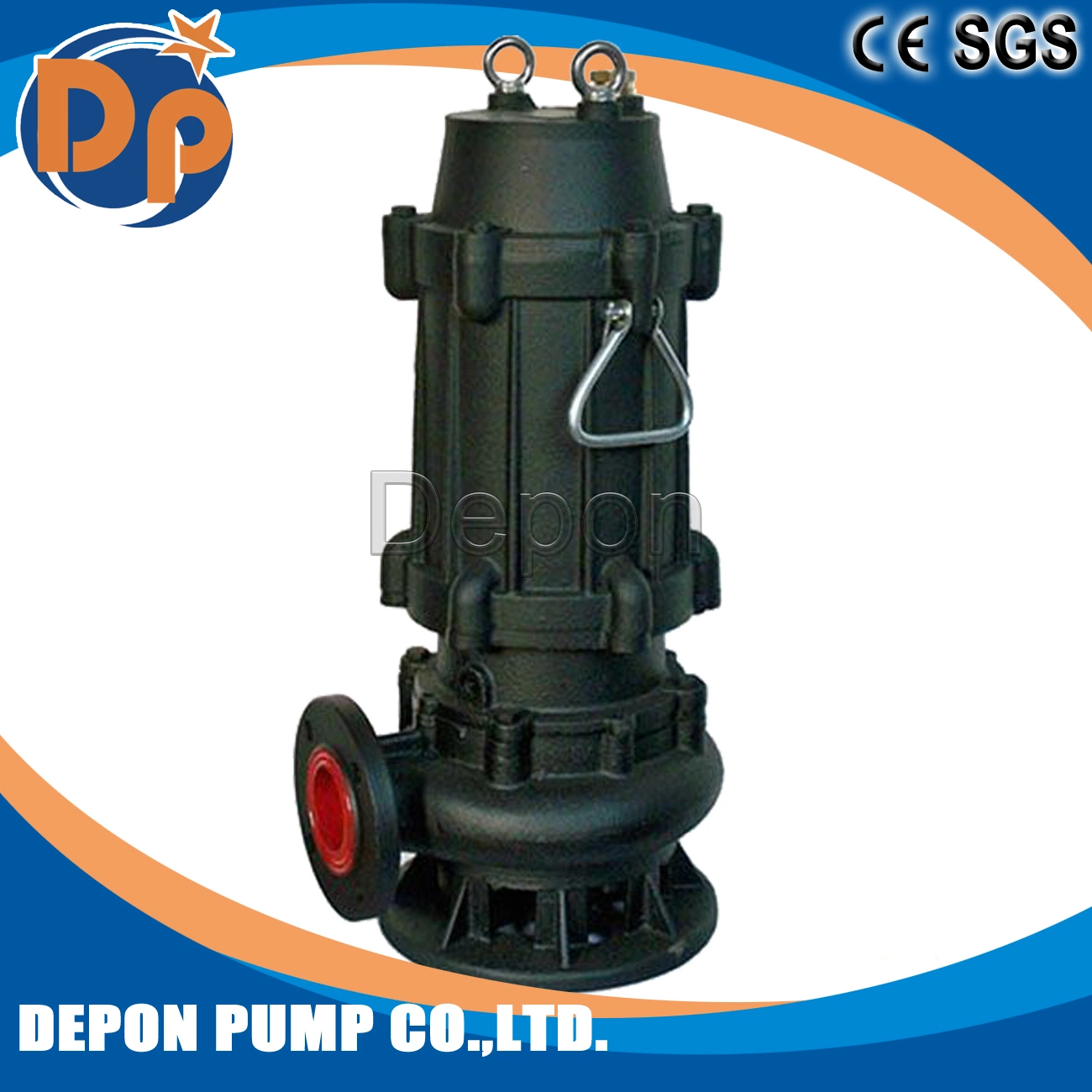 Cast Iron Dredging High Pressure Dirty Water Material Submersible Water Pump