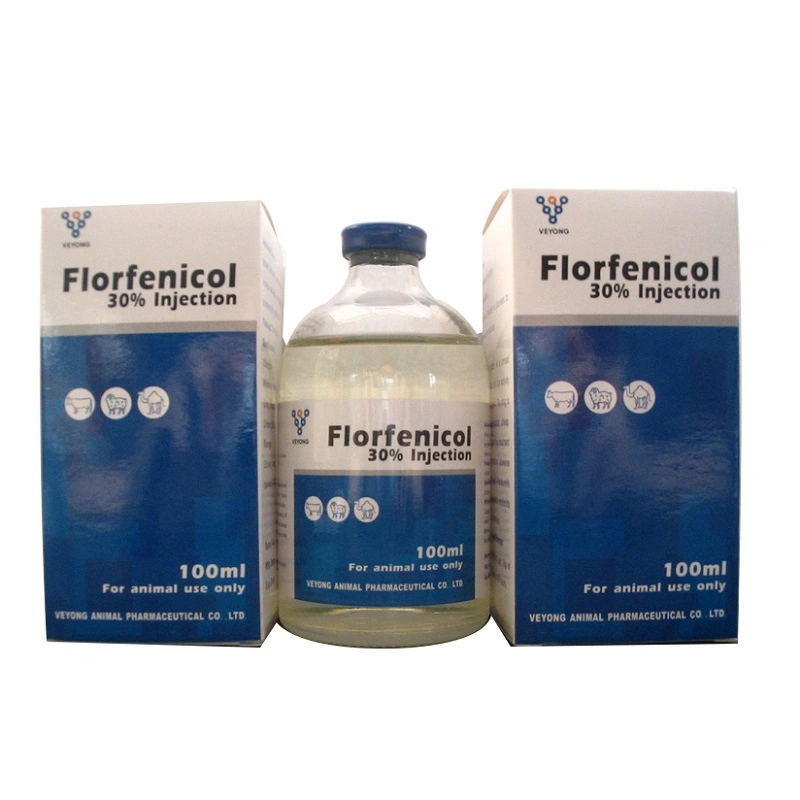 Florfenicol Injection 10% with GMP Certificate and Higih Quality