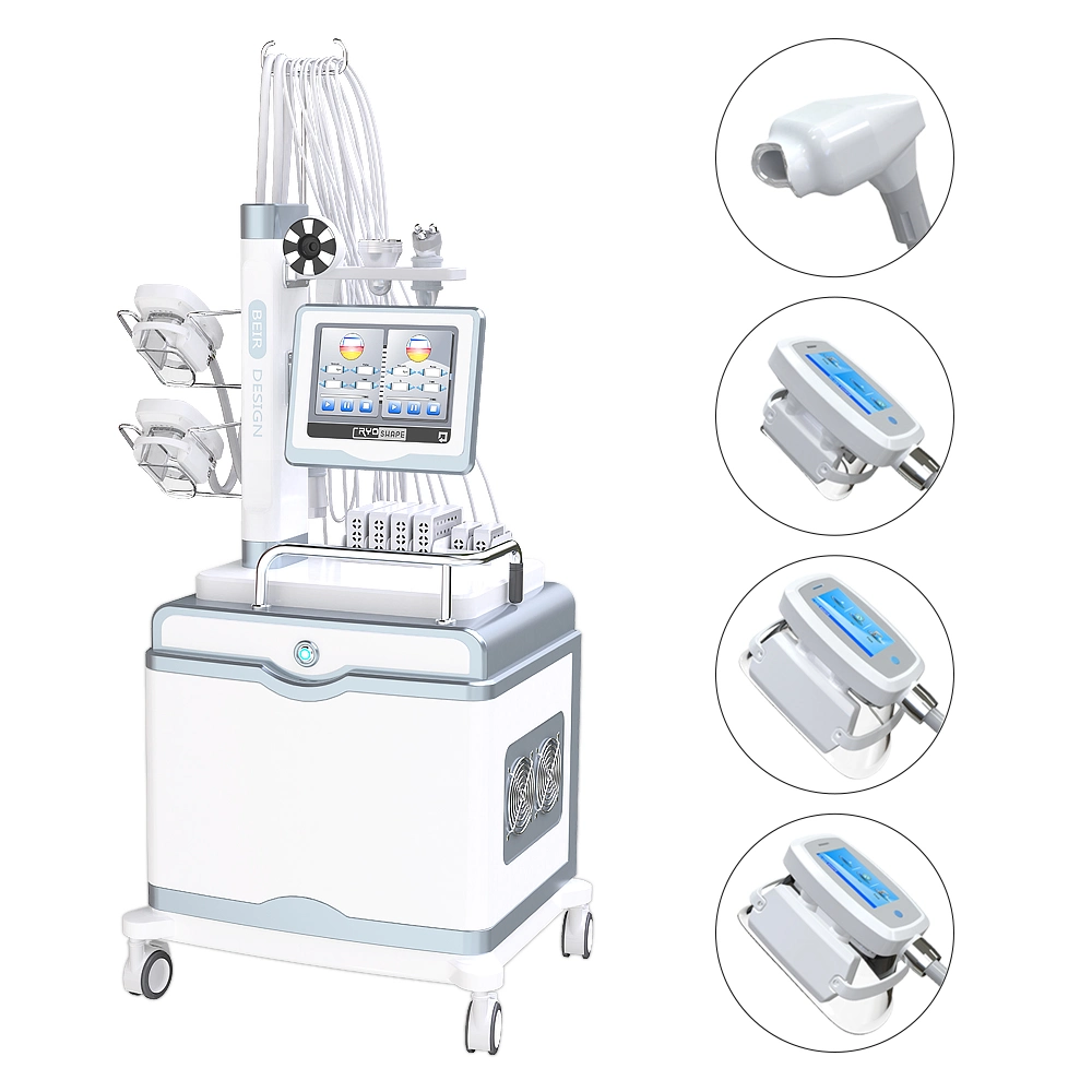 Professional cavitación RF de vacío máquina compacta láser Lipo Cryo Cool Tech Body Shaping extracción peso piel par ctl69