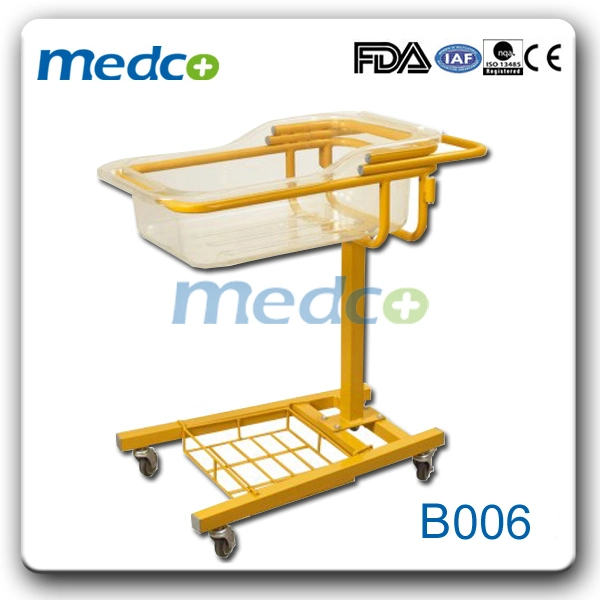 Latest Design Intelligent Portable Hospital Acrylic Baby Bedding Crib/Cot