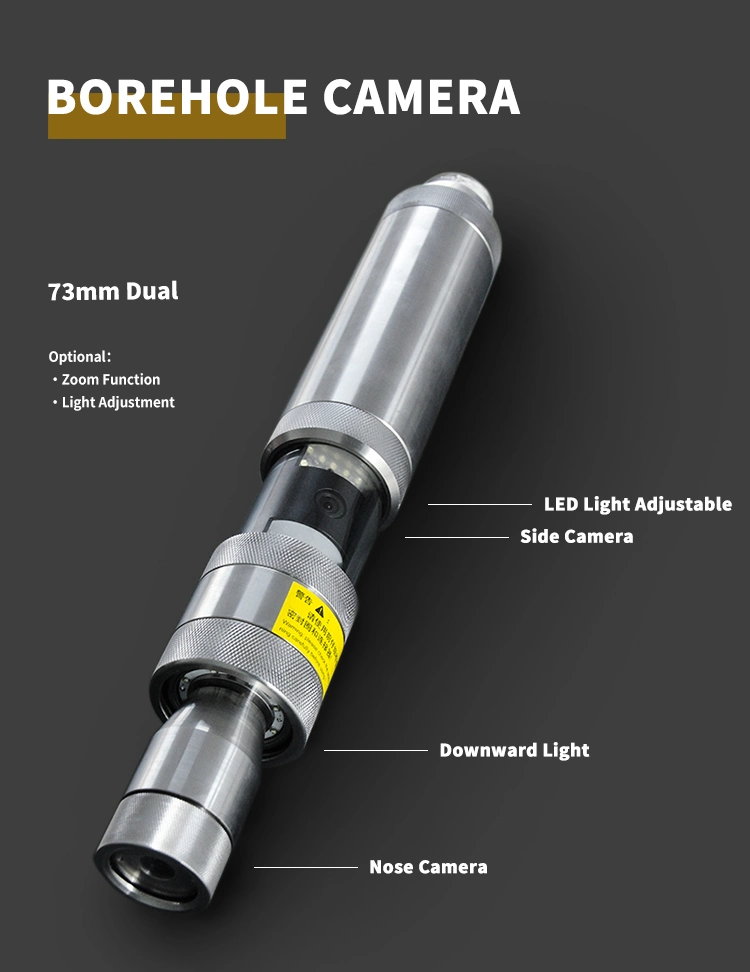 Digital Signal with High Standard Clear Image 1090*1080 Borehole Camera